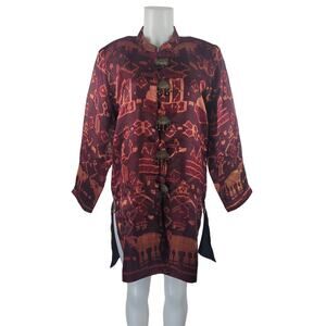 Hand Made Lightweight Blouse With Beautiful Accents See Measurements for Sizing